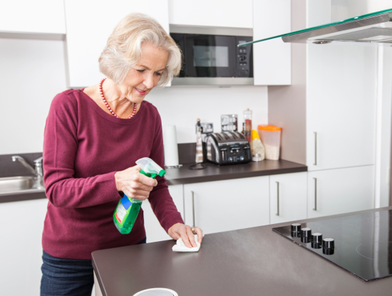 spring cleaning tips for seniors
