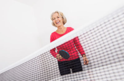 ping pong and low impact sports for seniors